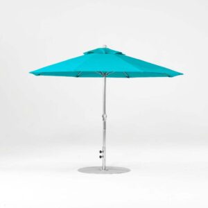 Monterey Fiberglass Market 7.5' Octagon Crank Lift/No Tilt Umbrella