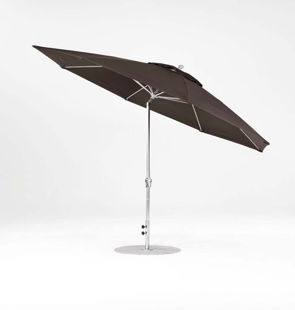 Monterey Fiberglass Market 11' Octagon Crank Lift/Auto Tilt Umbrella
