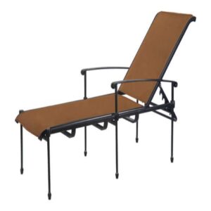 Morro Bay Padded Sling Chaise Lounge