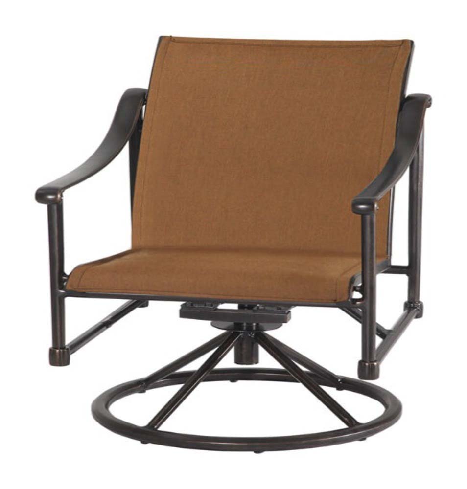 Morro Bay Padded Sling Swivel Rocker