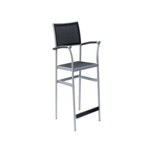 New Roma (Sling) Counter Chair w/Aluminum Arm (Stackable)