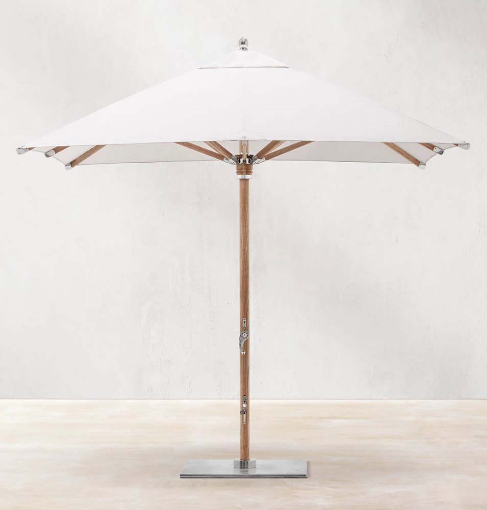 Ocean Master Max Nautical Teak 11' Octagon Umbrella