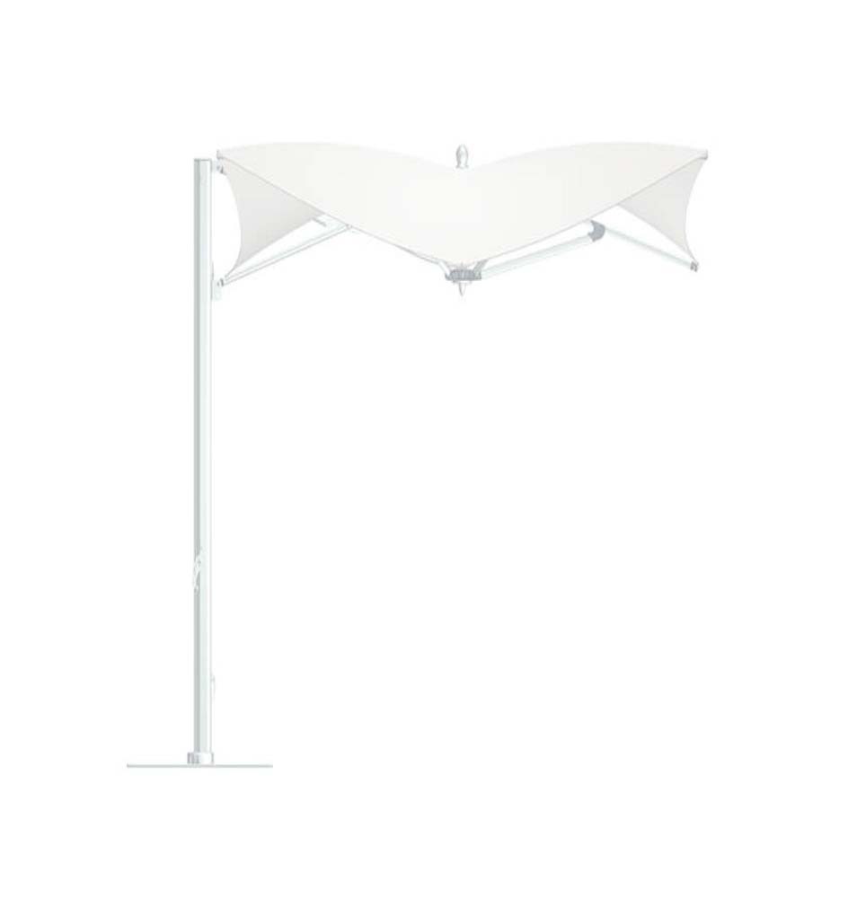 Ocean Master Max Cantilever Manta 10' Square Umbrella