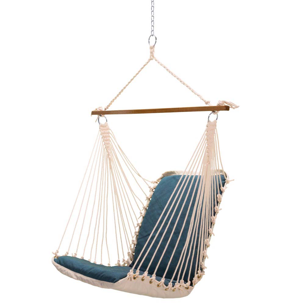 Sunbrella Cushioned Single Swing - Cast Laurel