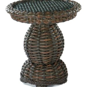 South Hampton Round Woven End Table